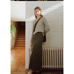 MANGO TEEN - Falda Larga Casual Mujer