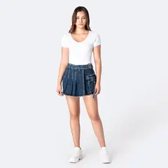 PIONIER - Short 100% Algodón Mujer