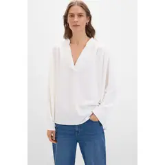 CORTEFIEL - Blusa Manga Larga Casual Mujer
