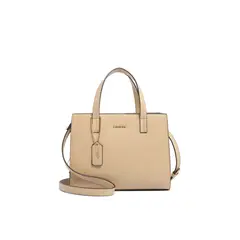 CREPIER - Satchel Elida Mediano Beige Avena
