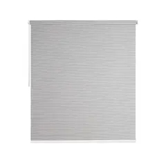 DECOR HOUSE INTEGRALES SAC - Cortina Roller Premium Screen 0% Gris 140cm Ancho x 210cm Alto