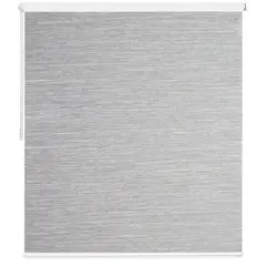 DECOR HOUSE INTEGRALES SAC - Cortina Roller Blackout Textil Rústico Gris 140cm Ancho x 210cm Alto