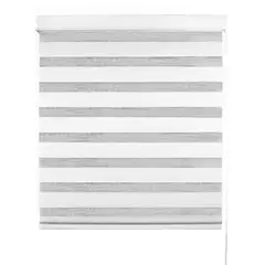 DECOR HOUSE INTEGRALES SAC - Cortina Roller Duo Superior Blanco Ancho 150cm x Alto 120cm