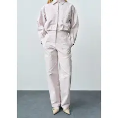 MANGO - Pantalón Wide Casual Mujer