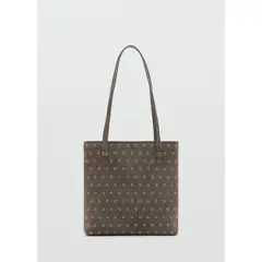 MANGO - Cartera Aries 100% Cuero Mujer
