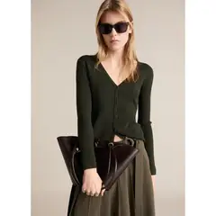 MANGO - Cárdigan Casual Mujer