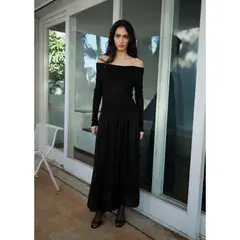 MANGO - Vestido Largo Casual Mujer