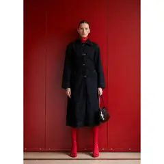 MANGO - Abrigo Casual Mujer