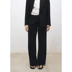 MANGO - Jean Wide Leg Tiro Alto Mujer