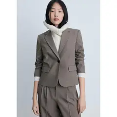 MANGO - Blazer Casual Mujer
