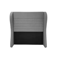 DRIMER - Cabecera Bretanna King Gris Plata