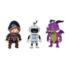 STUMBLE GUYS - Pack 3 Figuras 8cm Articuladas