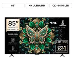 TCL - Televisor 85" Qd Miniled 4k 85c6k Google Tv