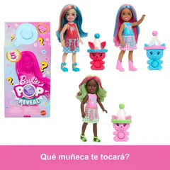 BARBIE - Pop Reveal Muñeca Batidos Chelsea Sorpresa