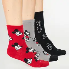 KAYSER - Tripack Media Larga Algodón Minnie