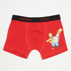 KAYSER - Bóxer Juvenil Hombre Algodón Simpson