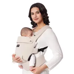 MOMCOZY - Portabebe Ergonómico Khaky
