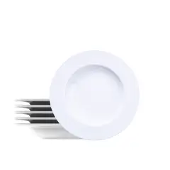 TRAMONTINA - Juego de Platos Hondo 6 Piezas Porcelana 23cm Maria Augusta