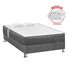 FORLI - Cama Americana Acqua 2Plz + Edredón