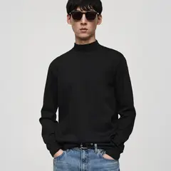 MANGO - Polo Manga Larga Hombre