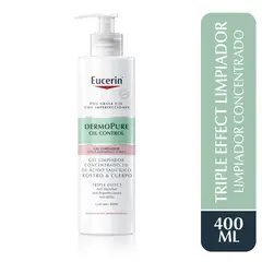 EUCERIN - Dermopure Gel Limpiador Triple Effect 400ml