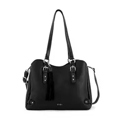ZIOL - Cartera Malva Negro