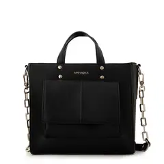 AMPHORA - Cartera Caro Negro