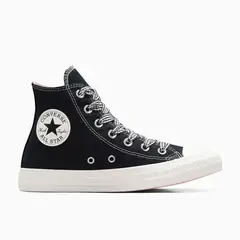 CONVERSE - Zapatilla Urbana Gingham Negro Mujer
