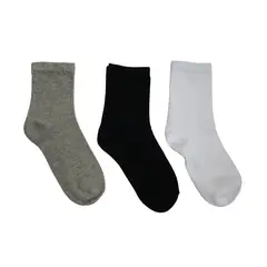 YAMP - Medias Niño Niña Pack X3 Algodón