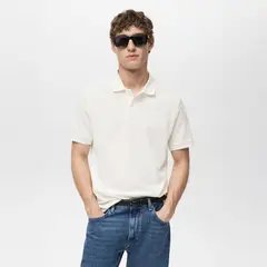 MANGO - Polo Regular Fit Algodón Piqué Man