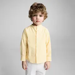 MANGO KIDS - Camisa Bebé Niños Algodón