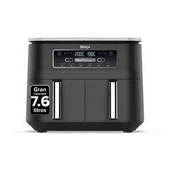 NINJA - Freidora De Aire Doble 6 En 1 De 7.6l