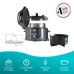 NINJA - Olla Multifuncional Con Freidora De Aire 7 En 1 6l