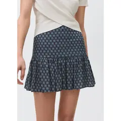 MANGO TEEN - Falda Corta Casual Mujer