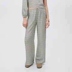 MANGO TEEN - Pantalón Fluido Casual Mujer