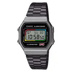 CASIO - Reloj A168WEUC-1A Hombre + Estuche