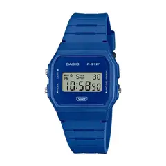 CASIO - Reloj F-91WB-2A1DF Hombre + Estuche