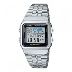 CASIO - Reloj A-500WA-1 Hombre + Estuche