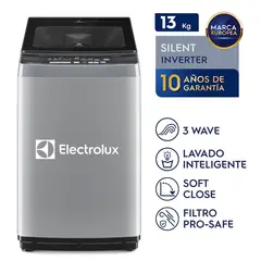 ELECTROLUX - Lavadora Inverter 13kg Gris EWIJ13F2XSYG