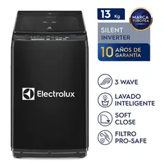 ELECTROLUX - Lavadora Silent Inverter 13Kg Negro EWIJ13F2XSYB
