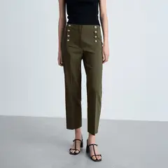 MANGO - Pantalón Straight Mujer