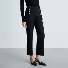 MANGO - Pantalón Straight Mujer Mango.