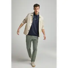 SPRINGFIELD - Polo 100% Algodón Manga Corta Casual