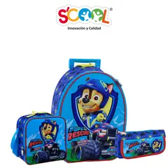 SCOOL - Set Maleta 3d Mediana A4 Ranger Paw Patrol H