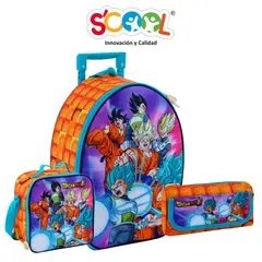 SCOOL - Set Maleta Grande Oficio 3d Ranger Dragon Ball