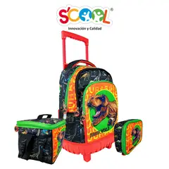SCOOL - Set Mochirueda Plus Oficio 3d Magic Jurassic