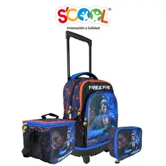 SCOOL - Set Mochirueda Plus Oficio 3d Magic Free Fire