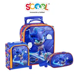 SCOOL - Set Maleta Grande Oficio 3d Magic Sonic