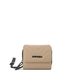 AMPHORA - Billetera Muller Beige