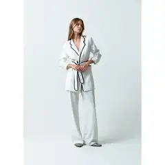 NAF NAF - Pantalón Largo Casual Mujer